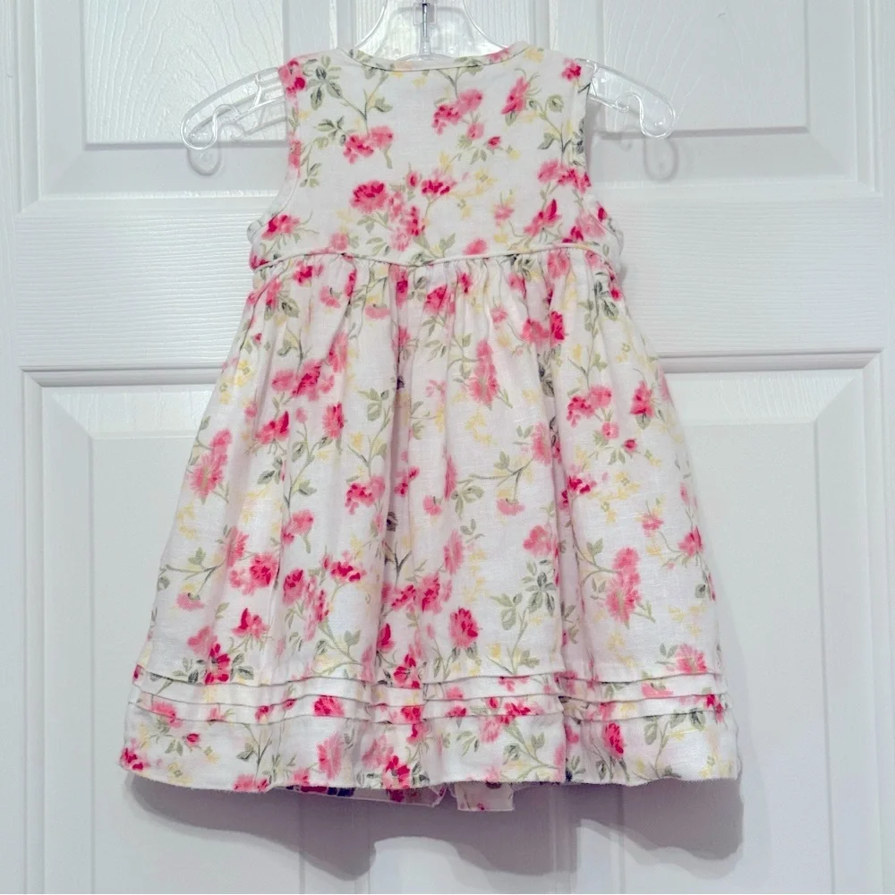 Ralph Lauren Button Up A-Line Sundress Size 12M